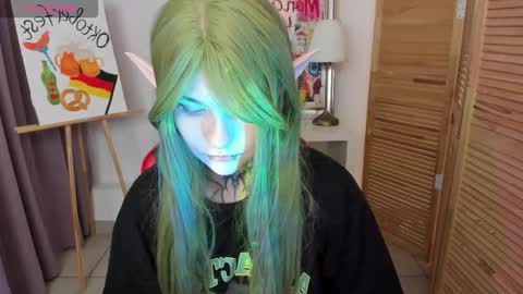 Snapshot of mekurisu chatting on 9, 10, 2025 mekurisu online show from 9, 10, 2025