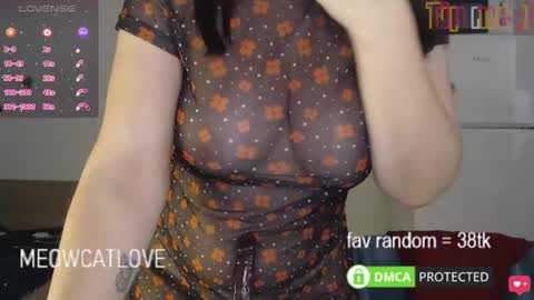 Snapshot of meowcatlove chatting on 21, 1, 2025 meowcatlove online show from 21, 1, 2025