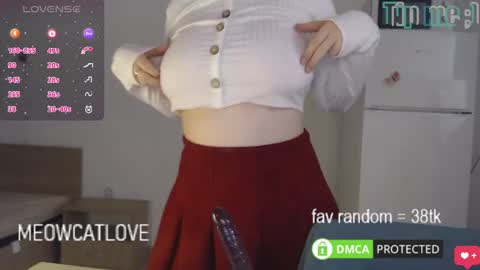 Snapshot of meowcatlove chatting on 21, 2, 2025 meowcatlove online show from 21, 2, 2025