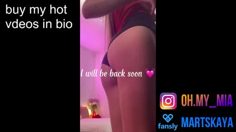 Mia Martskaya online show from 21, 11, 2025