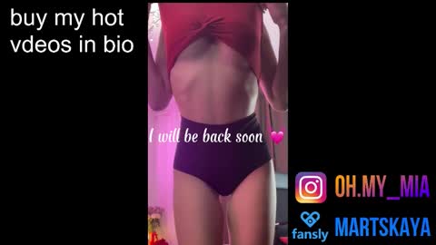 Mia Martskaya online show from 17, 3, 2026