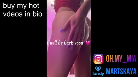 Mia Martskaya online show from 14, 4, 2026