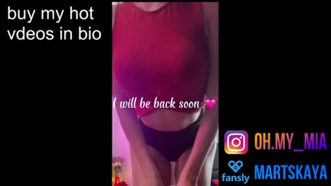 Mia Martskaya online show from 28, 6, 2026