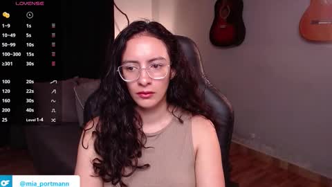 Snapshot of miaportman chatting on 15, 1, 2026 MIAPORTMANN online show from 15, 1, 2026