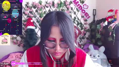 Snapshot of midoriquinn chatting on 6, 12, 2024 Midori 7u7 online show from 6, 12, 2024