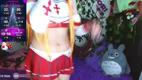 Snapshot of midoriquinn chatting on 12, 12, 2024 Midori 7u7 online show from 12, 12, 2024