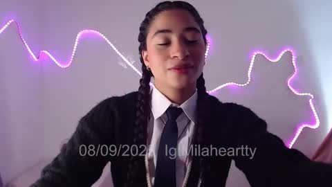 Snapshot of milah_hearrty chatting on 8, 9, 2025 Milah online show from 8, 9, 2025
