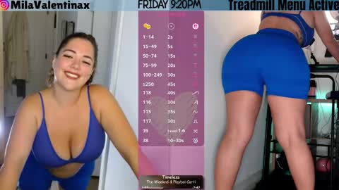 Mila Valentina online show from 18, 4, 2026