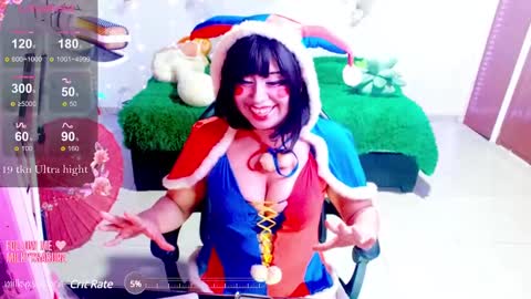 Snapshot of milkysakura chatting on 28, 12, 2024 Abby Lilia online show from 28, 12, 2024