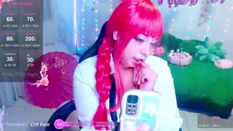 Snapshot of milkysakura chatting on 10, 2, 2025 Abby Lilia online show from 10, 2, 2025