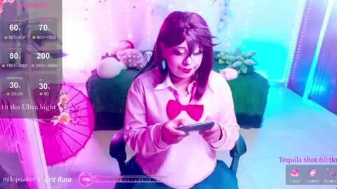 Snapshot of milkysakura chatting on 20, 2, 2025 Abby Lilia online show from 20, 2, 2025