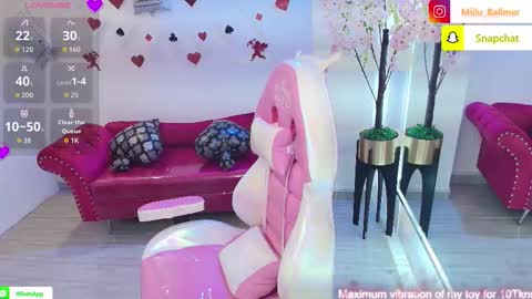 Snapshot of milu_ballmer chatting on 13, 2, 2026 Milu ballmer online show from 13, 2, 2026