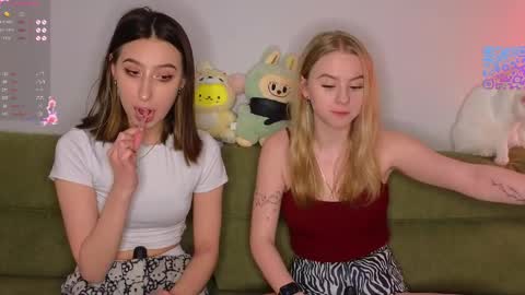 MilaBlack and  StacyBlonde Today unboxing Lovens OMG online show from 28, 4, 2026