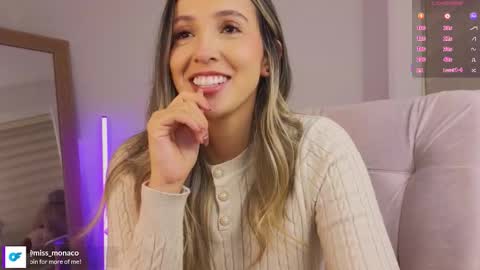 Snapshot of missmonaco chatting on 19, 11, 2025 Emma Rivera online show from 19, 11, 2025