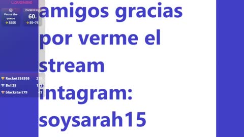 Snapshot of misspink152015 chatting on 8, 3, 2025 sarah online show from 8, 3, 2025