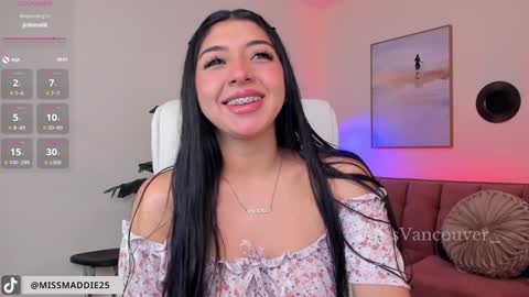 Snapshot of missvancouver_ chatting on 20, 1, 2025 Mafe Jimenez online show from 20, 1, 2025