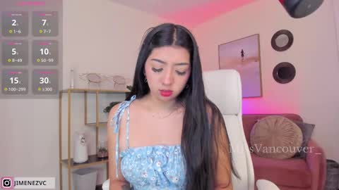 Snapshot of missvancouver_ chatting on 9, 3, 2025 Mafe Jimenez online show from 9, 3, 2025