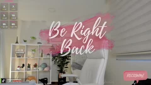 Snapshot of missvancouver_ chatting on 22, 9, 2025 Mafe Jimenez online show from 22, 9, 2025