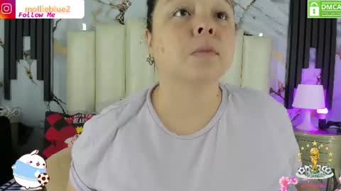Snapshot of molliebue1 chatting on 12, 7, 2026 Hey Guys Im Mollie online show from 12, 7, 2026