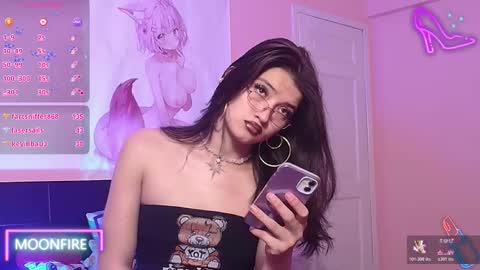 Snapshot of moonfiredance chatting on 4, 12, 2025 Nicky online show from 4, 12, 2025