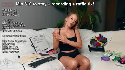 Snapshot of mycookiejar chatting on 6, 11, 2025 MyCookieJar online show from 6, 11, 2025