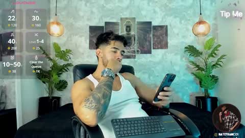 Snapshot of nate_franco chatting on 12, 10, 2025 Nate Franco online show from 12, 10, 2025