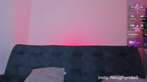 Snapshot of naugthymila3 chatting on 18, 1, 2025 Mila aka Dominika - Nov 20 Birthday show Onlyfans Naugthymila online show from 18, 1, 2025