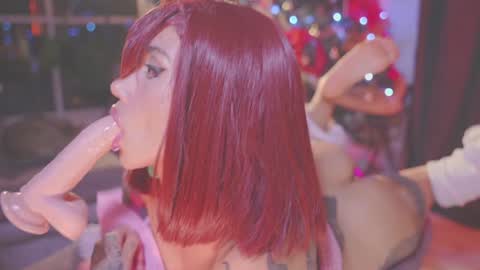 Snapshot of nekyra_san chatting on 21, 12, 2024 Mely Birthday party saturday night BYO online show from 21, 12, 2024