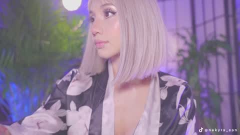 Snapshot of nekyra_san chatting on 26, 1, 2025 Mely Birthday party saturday night BYO online show from 26, 1, 2025