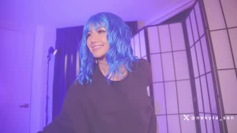 Snapshot of nekyra_san chatting on 4, 3, 2025 Mely Birthday party saturday night BYO online show from 4, 3, 2025