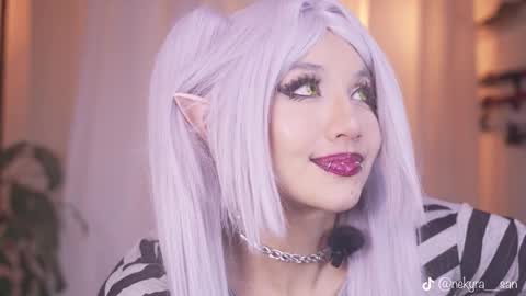 Snapshot of nekyra_san chatting on 13, 11, 2025 Mely Birthday party saturday night BYO online show from 13, 11, 2025