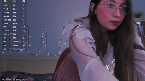 Snapshot of neonquack chatting on 8, 12, 2024 Riley online show from 8, 12, 2024