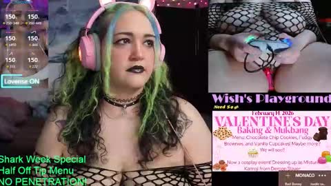 Wishs Playground online show from 11, 2, 2026