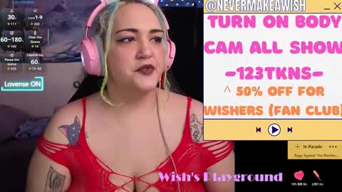 Wishs Playground online show from 3, 3, 2026
