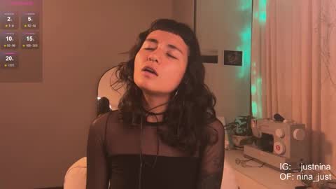 Snapshot of nina_just chatting on 24, 2, 2025 Nina. online show from 24, 2, 2025