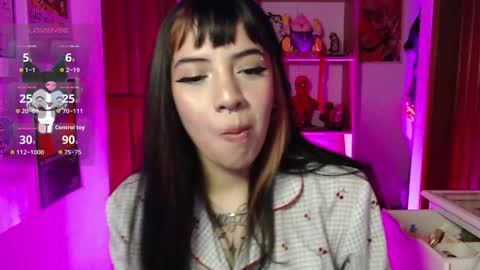 Snapshot of ninfa_ch chatting on 18, 12, 2025 Ninfa online show from 18, 12, 2025