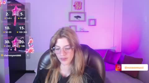 Snapshot of nora_vennucci chatting on 7, 2, 2025 Nora online show from 7, 2, 2025