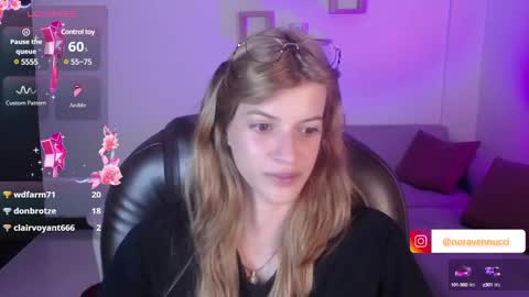 Snapshot of nora_vennucci chatting on 7, 2, 2025 Nora online show from 7, 2, 2025