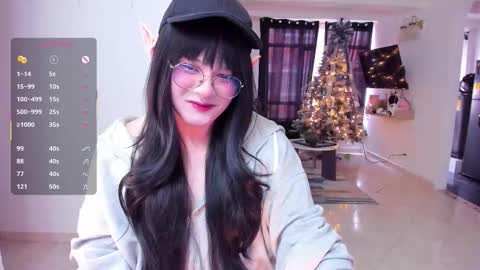 Snapshot of omorimori chatting on 4, 12, 2025 Omori Chan online show from 4, 12, 2025