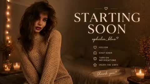 ophelia blue online show from 24, 7, 2026