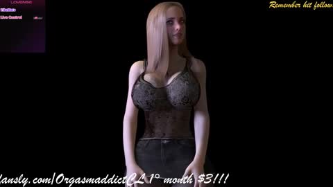 orgasmaddictcl online show from 25, 2, 2025
