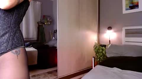 Snapshot of paradisegirl_ chatting on 8, 3, 2025 My alter ego Betinna Flowers - a tattooed Miss - Are you missing me come in here - online show from 8, 3, 2025