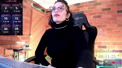Snapshot of paulinabarnett_ chatting on 9, 11, 2025 Paulina online show from 9, 11, 2025