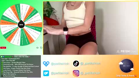 Snapshot of petiteirish_ chatting on 14, 3, 2026 Petite Irish online show from 14, 3, 2026