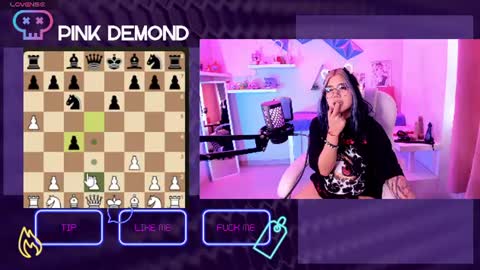 Snapshot of pinkk_demon chatting on 27, 6, 2026 PINKK online show from 27, 6, 2026