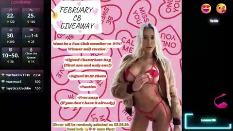 PipinPiper online show from 22, 2, 2026