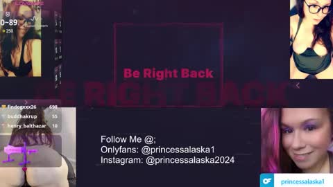 Snapshot of princessalaska1 chatting on 21, 1, 2025 PrincessAlaska online show from 21, 1, 2025
