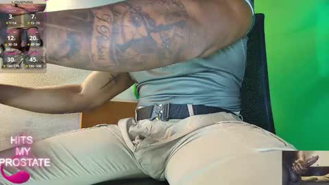 Snapshot of proudlyblack30 chatting on 4, 11, 2025 sergeant. online show from 4, 11, 2025