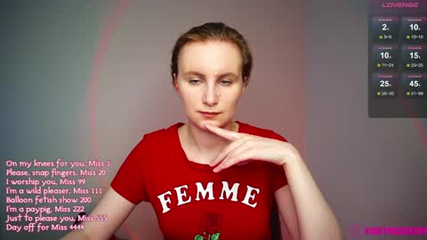 Cherry  Miss Cherry online show from 24, 5, 2026