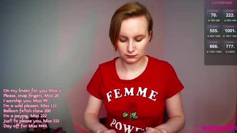 Cherry  Miss Cherry online show from 26, 5, 2026